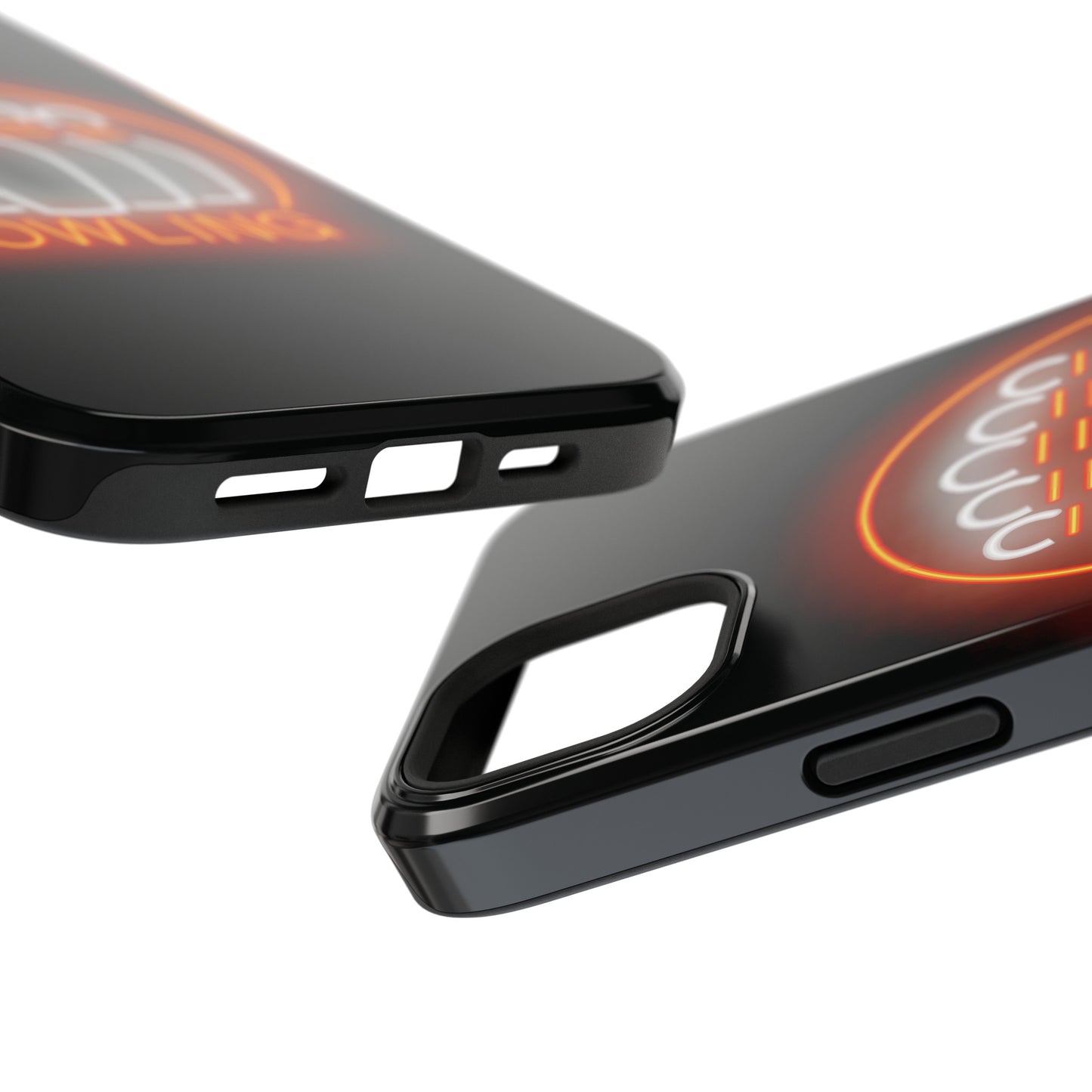 Neon Bowling Impact-Resistant Phone Case