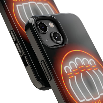 Neon Bowling Impact-Resistant Phone Case