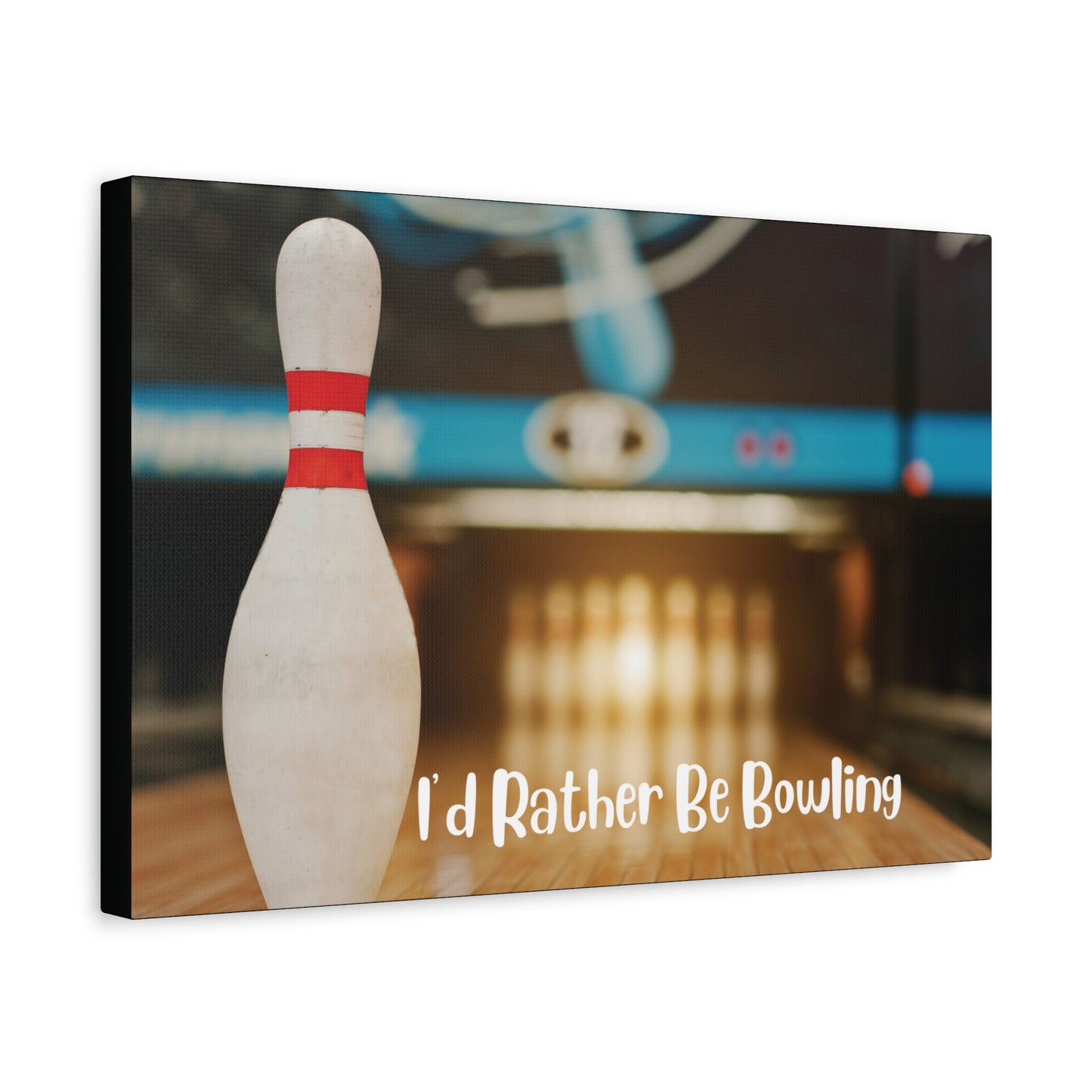 I'd Rather Be Bowling Wall Art