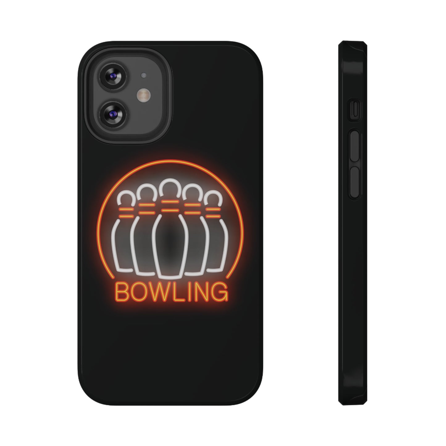 Neon Bowling Impact-Resistant Phone Case