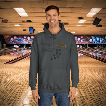 Rolling Thunder Bowling Bomber Unisex Hoodie