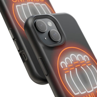 Neon Bowling Impact-Resistant Phone Case