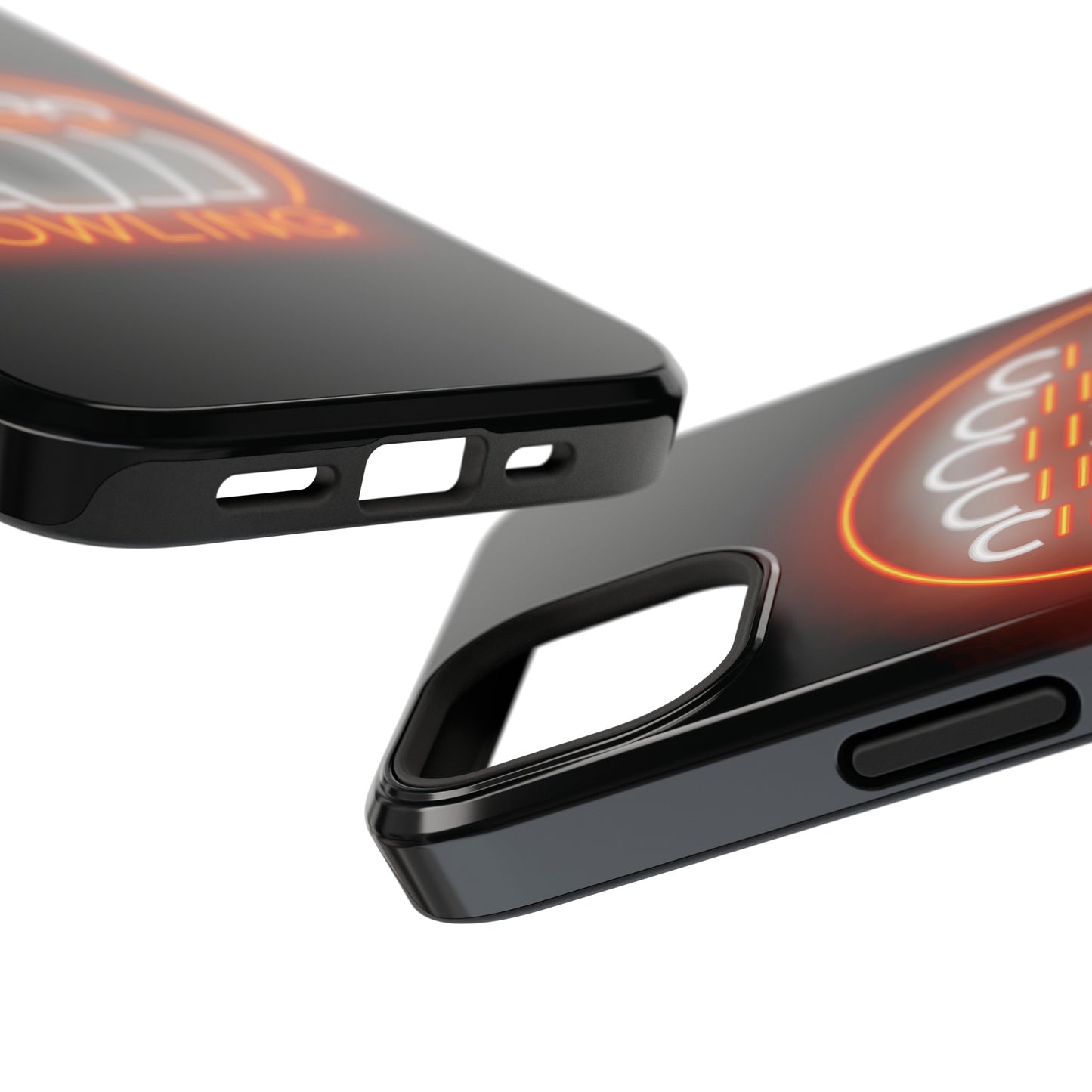 Neon Bowling Impact-Resistant Phone Case