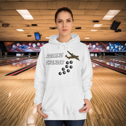 Rolling Thunder Bowling Bomber Unisex Hoodie