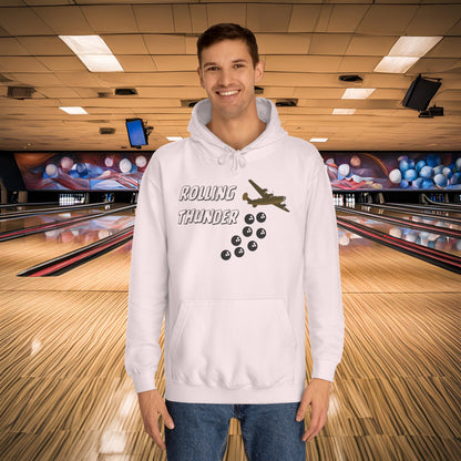 Rolling Thunder Bowling Bomber Unisex Hoodie