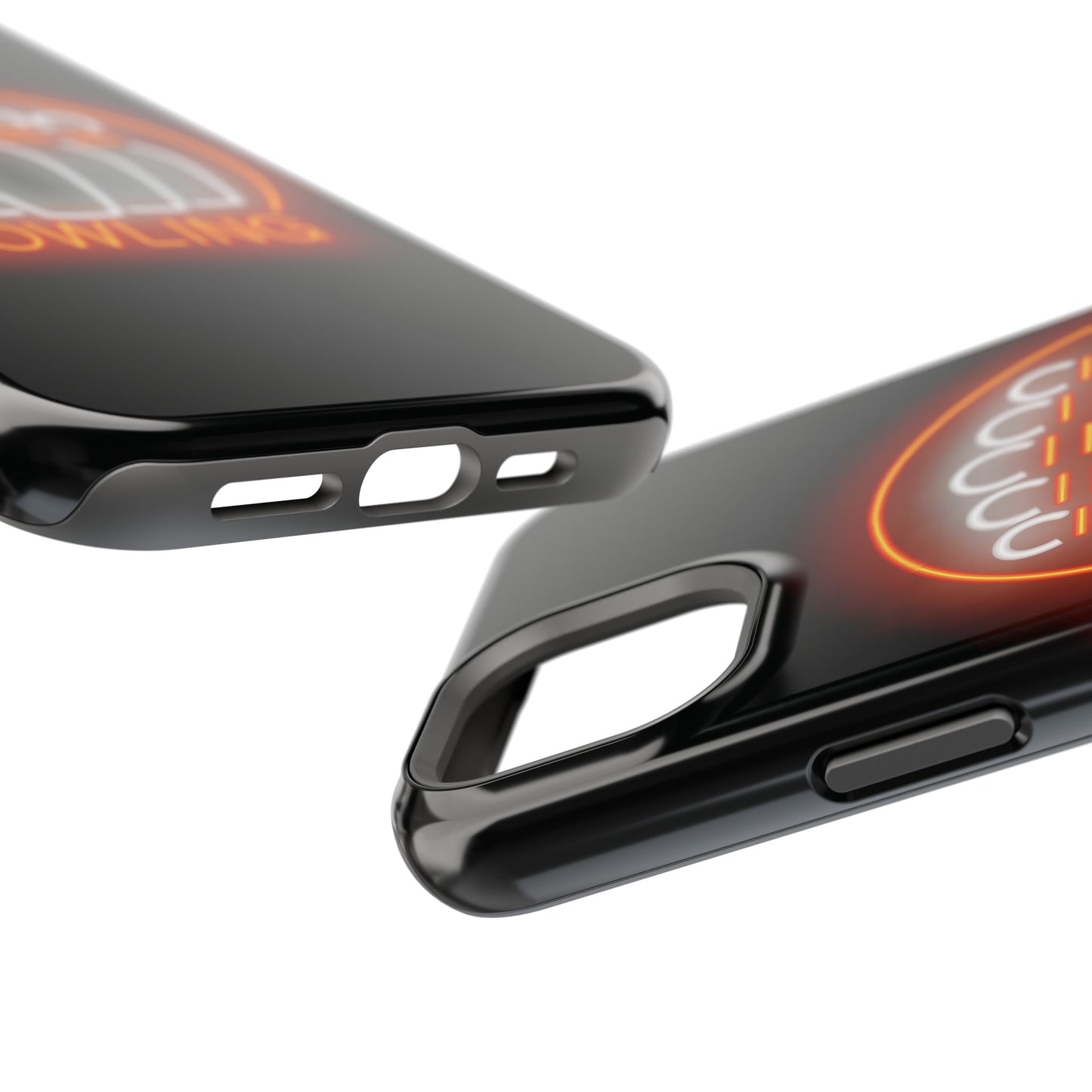 Neon Bowling Impact-Resistant Phone Case